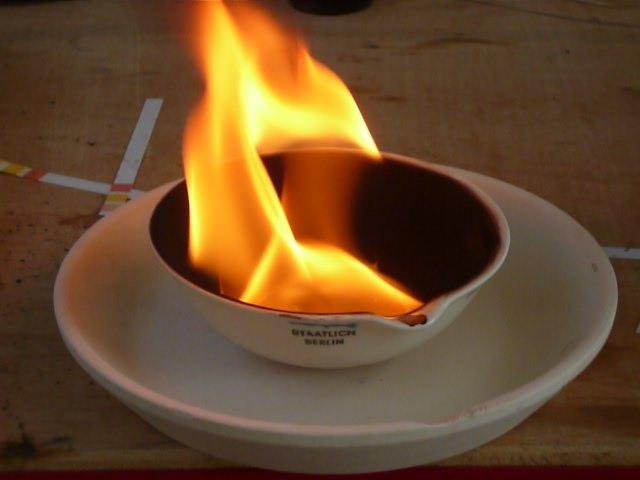 oil and char