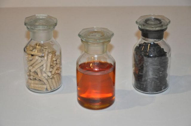 oil and char