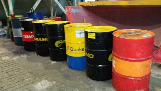 oil and char