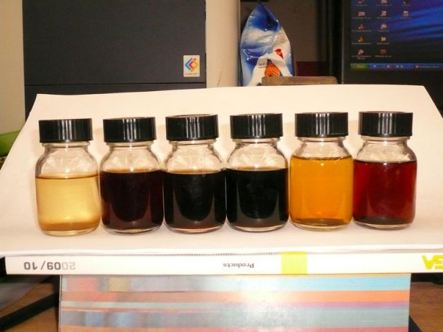 oil and char